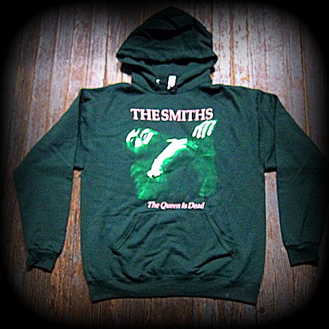 SMITHS- The Queen Is Dead- Hoodie - Color >> Forest Green